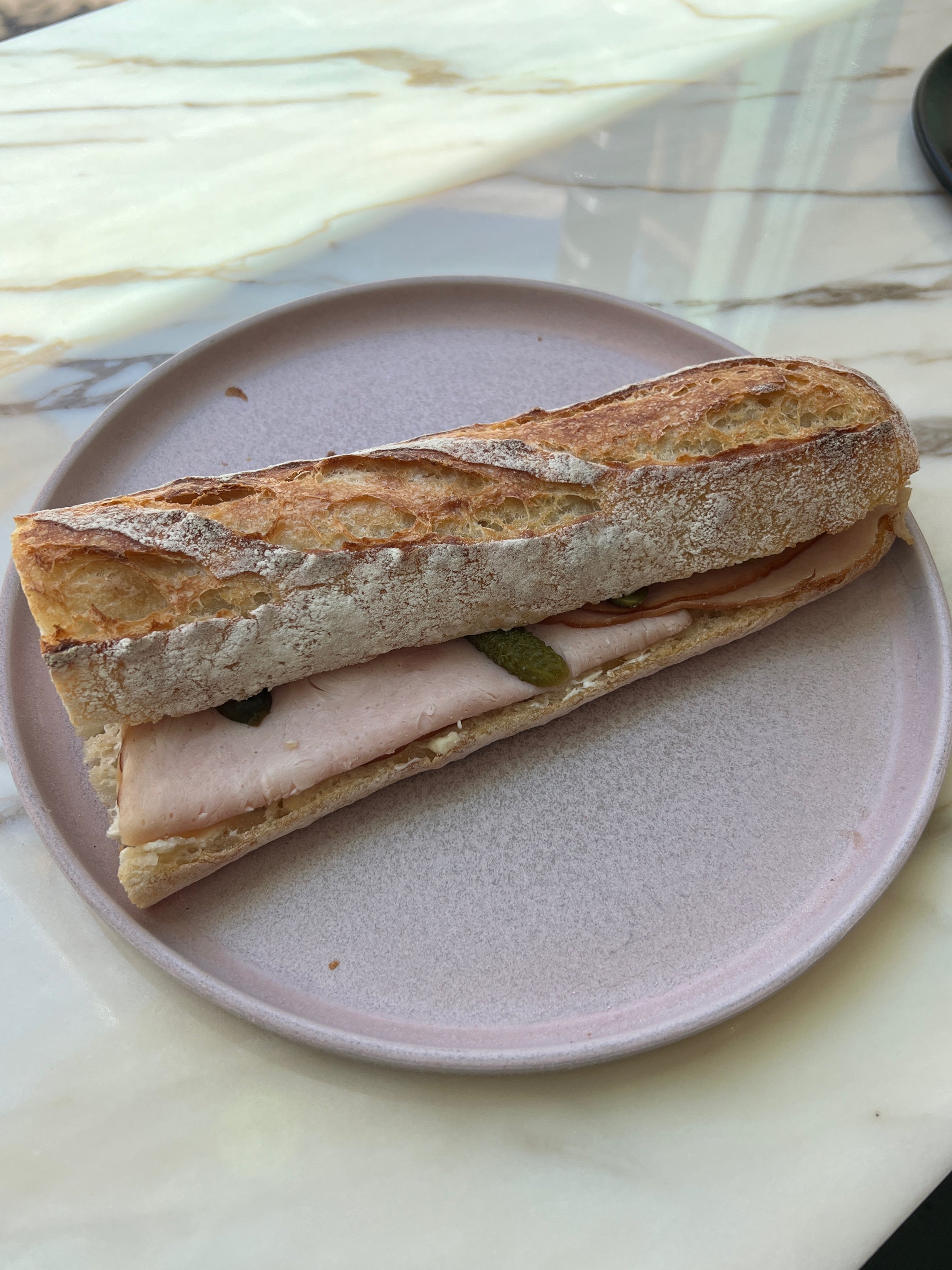 Turkey on Baguette | Verzênay Chicago